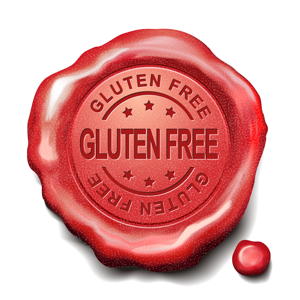 gluten free red wax seal