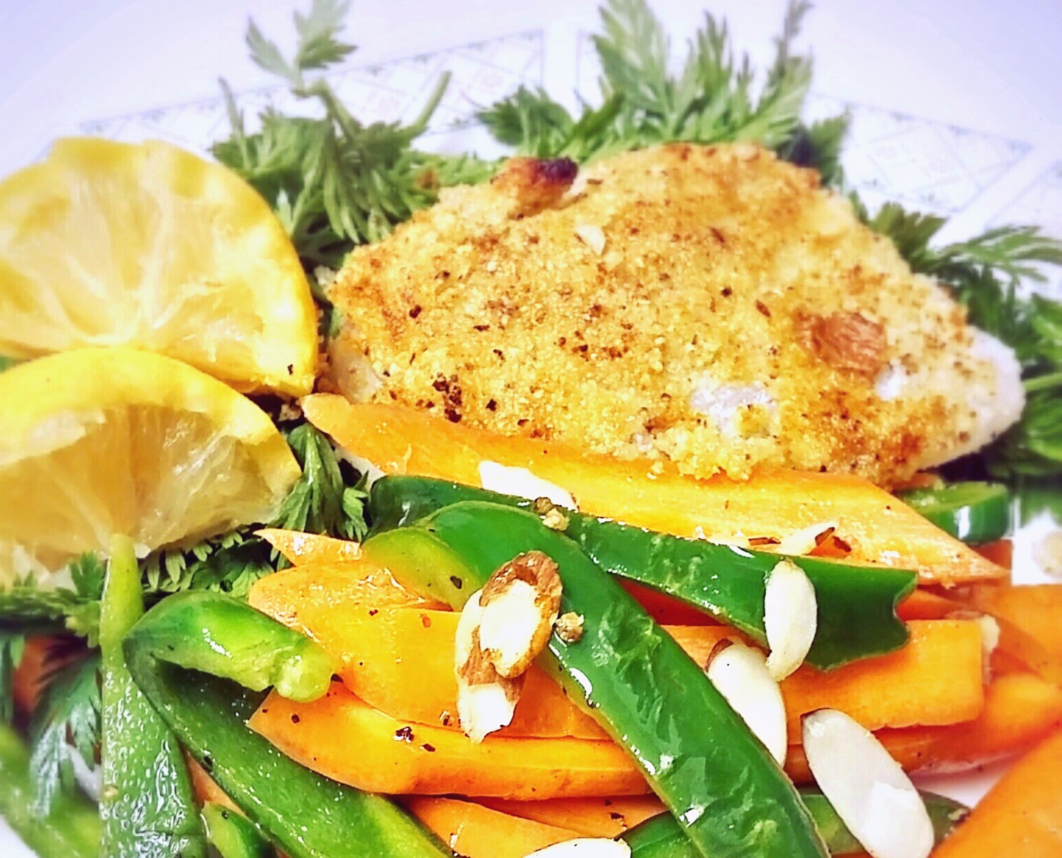 Almond Crusted Cod